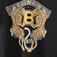 Cheap Balmain T-Shirts Short Sleeved For Unisex #1354896 Replica Wholesale [$32.00 USD] [ITEM#1354896] on Replica Balmain T-Shirts