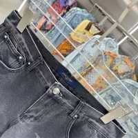 Cheap Louis Vuitton LV Jeans For Men #1354966 Replica Wholesale [$64.00 USD] [ITEM#1354966] on Replica Louis Vuitton LV Jeans