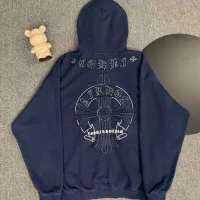 Cheap Chrome Hearts Hoodies Long Sleeved For Unisex #1354971 Replica Wholesale [$82.00 USD] [ITEM#1354971] on Replica Chrome Hearts Hoodies