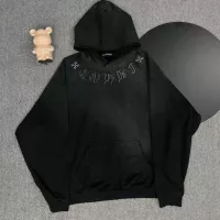 Cheap Chrome Hearts Hoodies Long Sleeved For Unisex #1354972 Replica Wholesale [$82.00 USD] [ITEM#1354972] on Replica Chrome Hearts Hoodies