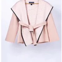 Cheap Louis Vuitton LV Coat Long Sleeved For Women #1354977 Replica Wholesale [$390.08 USD] [ITEM#1354977] on Replica Louis Vuitton LV Coat