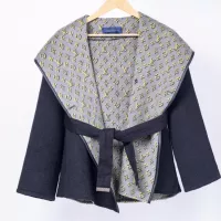 Cheap Louis Vuitton LV Coat Long Sleeved For Women #1354998 Replica Wholesale [$390.08 USD] [ITEM#1354998] on Replica Louis Vuitton LV Coat