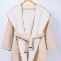 Cheap Louis Vuitton LV Coat Long Sleeved For Women #1355015 Replica Wholesale [$390.08 USD] [ITEM#1355015] on Replica Louis Vuitton LV Coat