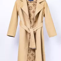 Cheap Louis Vuitton LV Coat Long Sleeved For Women #1355018 Replica Wholesale [$390.08 USD] [ITEM#1355018] on Replica Louis Vuitton LV Coat