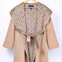 Cheap Louis Vuitton LV Coat Long Sleeved For Women #1355020 Replica Wholesale [$390.08 USD] [ITEM#1355020] on Replica Louis Vuitton LV Coat