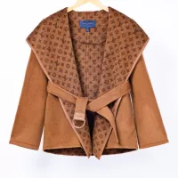 Cheap Louis Vuitton LV Coat Long Sleeved For Women #1355026 Replica Wholesale [$390.08 USD] [ITEM#1355026] on Replica Louis Vuitton LV Coat