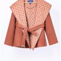 Cheap Louis Vuitton LV Coat Long Sleeved For Women #1355028 Replica Wholesale [$390.08 USD] [ITEM#1355028] on Replica Louis Vuitton LV Coat