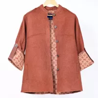 Cheap Louis Vuitton LV Coat Long Sleeved For Women #1355031 Replica Wholesale [$390.08 USD] [ITEM#1355031] on Replica Louis Vuitton LV Coat