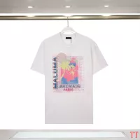 Cheap Balmain T-Shirts Short Sleeved For Unisex #1355038 Replica Wholesale [$32.00 USD] [ITEM#1355038] on Replica Balmain T-Shirts