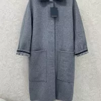 Cheap Louis Vuitton LV Coat Long Sleeved For Women #1355039 Replica Wholesale [$423.14 USD] [ITEM#1355039] on Replica Louis Vuitton LV Coat