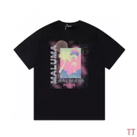 Cheap Balmain T-Shirts Short Sleeved For Unisex #1355040 Replica Wholesale [$32.00 USD] [ITEM#1355040] on Replica Balmain T-Shirts