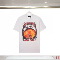 Cheap Balmain T-Shirts Short Sleeved For Unisex #1355041 Replica Wholesale [$32.00 USD] [ITEM#1355041] on Replica Balmain T-Shirts