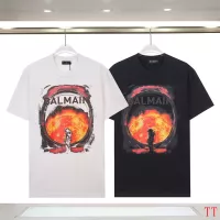 Cheap Balmain T-Shirts Short Sleeved For Unisex #1355041 Replica Wholesale [$32.00 USD] [ITEM#1355041] on Replica Balmain T-Shirts