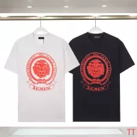 Cheap Balmain T-Shirts Short Sleeved For Unisex #1355045 Replica Wholesale [$32.00 USD] [ITEM#1355045] on Replica Balmain T-Shirts