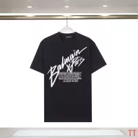 Cheap Balmain T-Shirts Short Sleeved For Unisex #1355050 Replica Wholesale [$32.00 USD] [ITEM#1355050] on Replica Balmain T-Shirts