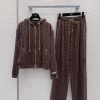 Cheap Fendi Tracksuits Long Sleeved For Women #1355119 Replica Wholesale [$92.00 USD] [ITEM#1355119] on Replica Fendi Tracksuits