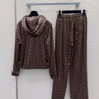 Cheap Fendi Tracksuits Long Sleeved For Women #1355119 Replica Wholesale [$92.00 USD] [ITEM#1355119] on Replica Fendi Tracksuits