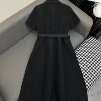 Cheap Prada Dresses Short Sleeved For Women #1355122 Replica Wholesale [$108.00 USD] [ITEM#1355122] on Replica Prada Dresses