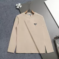 Cheap Prada T-Shirts Long Sleeved For Unisex #1355141 Replica Wholesale [$48.00 USD] [ITEM#1355141] on Replica Prada T-Shirts