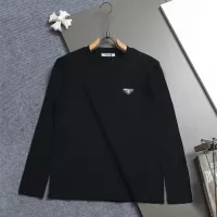 Cheap Prada T-Shirts Long Sleeved For Unisex #1355143 Replica Wholesale [$48.00 USD] [ITEM#1355143] on Replica Prada T-Shirts