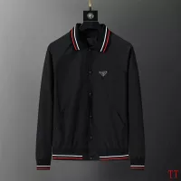 Cheap Prada Jackets Long Sleeved For Men #1355229 Replica Wholesale [$64.00 USD] [ITEM#1355229] on Replica Prada Jackets