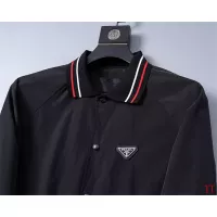 Cheap Prada Jackets Long Sleeved For Men #1355229 Replica Wholesale [$64.00 USD] [ITEM#1355229] on Replica Prada Jackets