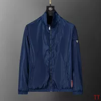 Cheap Prada Jackets Long Sleeved For Men #1355233 Replica Wholesale [$64.00 USD] [ITEM#1355233] on Replica Prada Jackets