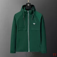 Cheap Prada Jackets Long Sleeved For Men #1355236 Replica Wholesale [$64.00 USD] [ITEM#1355236] on Replica Prada Jackets