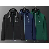 Cheap Prada Jackets Long Sleeved For Men #1355236 Replica Wholesale [$64.00 USD] [ITEM#1355236] on Replica Prada Jackets
