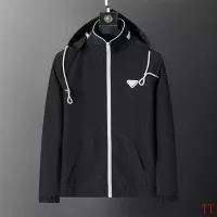 Cheap Prada Jackets Long Sleeved For Men #1355244 Replica Wholesale [$64.00 USD] [ITEM#1355244] on Replica Prada Jackets