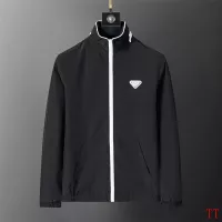 Cheap Prada Jackets Long Sleeved For Men #1355244 Replica Wholesale [$64.00 USD] [ITEM#1355244] on Replica Prada Jackets