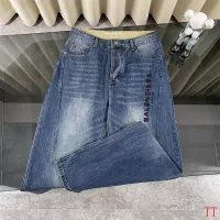 Cheap Balenciaga Jeans For Men #1355299 Replica Wholesale [$64.00 USD] [ITEM#1355299] on Replica Balenciaga Jeans