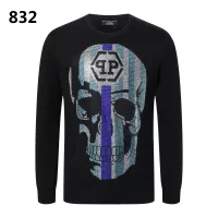 Cheap Philipp Plein PP Sweaters Long Sleeved For Men #1355315 Replica Wholesale [$42.00 USD] [ITEM#1355315] on Replica Philipp Plein PP Sweaters