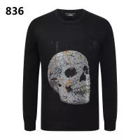 Cheap Philipp Plein PP Sweaters Long Sleeved For Men #1355320 Replica Wholesale [$42.00 USD] [ITEM#1355320] on Replica Philipp Plein PP Sweaters