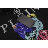 Cheap Philipp Plein PP Hoodies Long Sleeved For Men #1355396 Replica Wholesale [$45.00 USD] [ITEM#1355396] on Replica Philipp Plein PP Hoodies