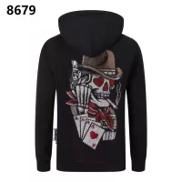 Cheap Philipp Plein PP Hoodies Long Sleeved For Men #1355401 Replica Wholesale [$45.00 USD] [ITEM#1355401] on Replica Philipp Plein PP Hoodies