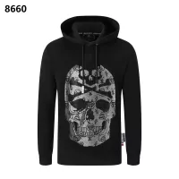 Cheap Philipp Plein PP Hoodies Long Sleeved For Men #1355411 Replica Wholesale [$45.00 USD] [ITEM#1355411] on Replica Philipp Plein PP Hoodies