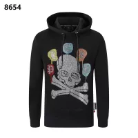 Cheap Philipp Plein PP Hoodies Long Sleeved For Men #1355414 Replica Wholesale [$45.00 USD] [ITEM#1355414] on Replica Philipp Plein PP Hoodies