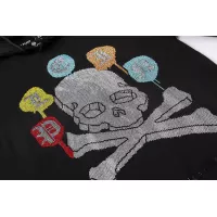 Cheap Philipp Plein PP Hoodies Long Sleeved For Men #1355414 Replica Wholesale [$45.00 USD] [ITEM#1355414] on Replica Philipp Plein PP Hoodies