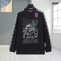 Cheap Philipp Plein PP Hoodies Long Sleeved For Men #1355419 Replica Wholesale [$45.00 USD] [ITEM#1355419] on Replica Philipp Plein PP Hoodies