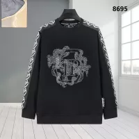 Cheap Philipp Plein PP Hoodies Long Sleeved For Men #1355421 Replica Wholesale [$45.00 USD] [ITEM#1355421] on Replica Philipp Plein PP Hoodies