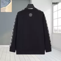 Cheap Philipp Plein PP Hoodies Long Sleeved For Men #1355425 Replica Wholesale [$45.00 USD] [ITEM#1355425] on Replica Philipp Plein PP Hoodies