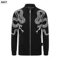 Cheap Philipp Plein PP Jackets Long Sleeved For Men #1355450 Replica Wholesale [$64.00 USD] [ITEM#1355450] on Replica Philipp Plein PP Jackets