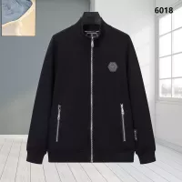 Cheap Philipp Plein PP Jackets Long Sleeved For Men #1355470 Replica Wholesale [$64.00 USD] [ITEM#1355470] on Replica Philipp Plein PP Jackets