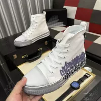 Cheap Dsquared High Tops Shoes For Men #1355559 Replica Wholesale [$85.00 USD] [ITEM#1355559] on Replica Dsquared High Tops Shoes