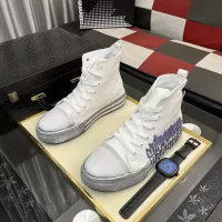 Cheap Dsquared High Tops Shoes For Men #1355559 Replica Wholesale [$85.00 USD] [ITEM#1355559] on Replica Dsquared High Tops Shoes