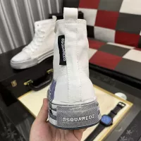 Cheap Dsquared High Tops Shoes For Men #1355559 Replica Wholesale [$85.00 USD] [ITEM#1355559] on Replica Dsquared High Tops Shoes