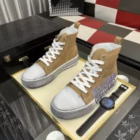 Cheap Dsquared High Tops Shoes For Men #1355561 Replica Wholesale [$85.00 USD] [ITEM#1355561] on Replica Dsquared High Tops Shoes