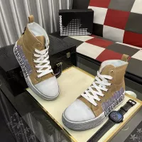 Cheap Dsquared High Tops Shoes For Men #1355561 Replica Wholesale [$85.00 USD] [ITEM#1355561] on Replica Dsquared High Tops Shoes