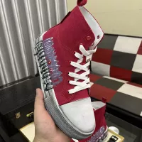 Cheap Dsquared High Tops Shoes For Men #1355562 Replica Wholesale [$85.00 USD] [ITEM#1355562] on Replica Dsquared High Tops Shoes